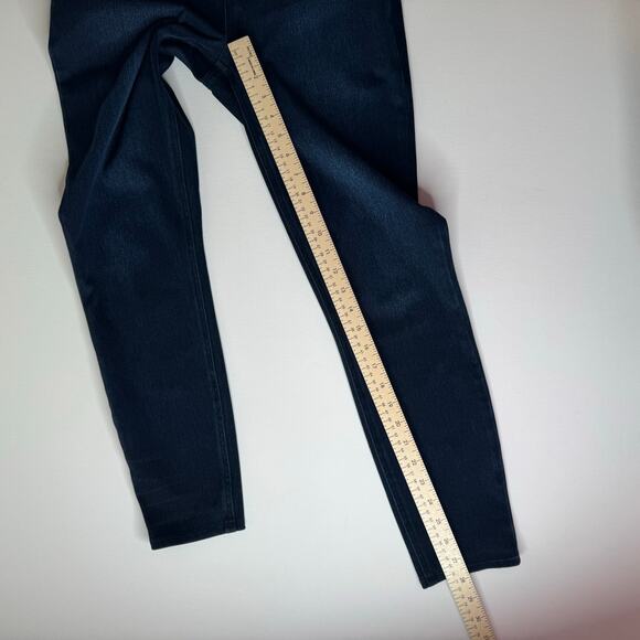 Spanx Womens Jean-ish Pull On Ankle Leggings Twilight Rinse Sz L | Stretch Denim - Picture 15 of 16